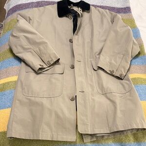 London Fog Beige Trench Coat removable lining